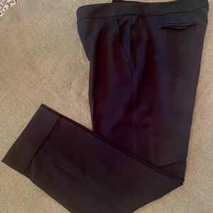 Emporio Armani Black Dress Pants for Elegant Occasions